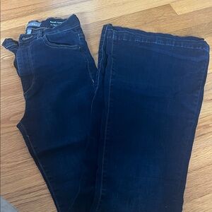 DL1961 Women's Dark Blue Flare Jeans